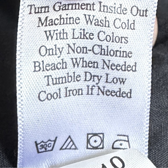 Coldwater Creek Studded Denim Jacket 14 Cap Sleeve Dark Chambray Boho Western - Picture 9 of 9